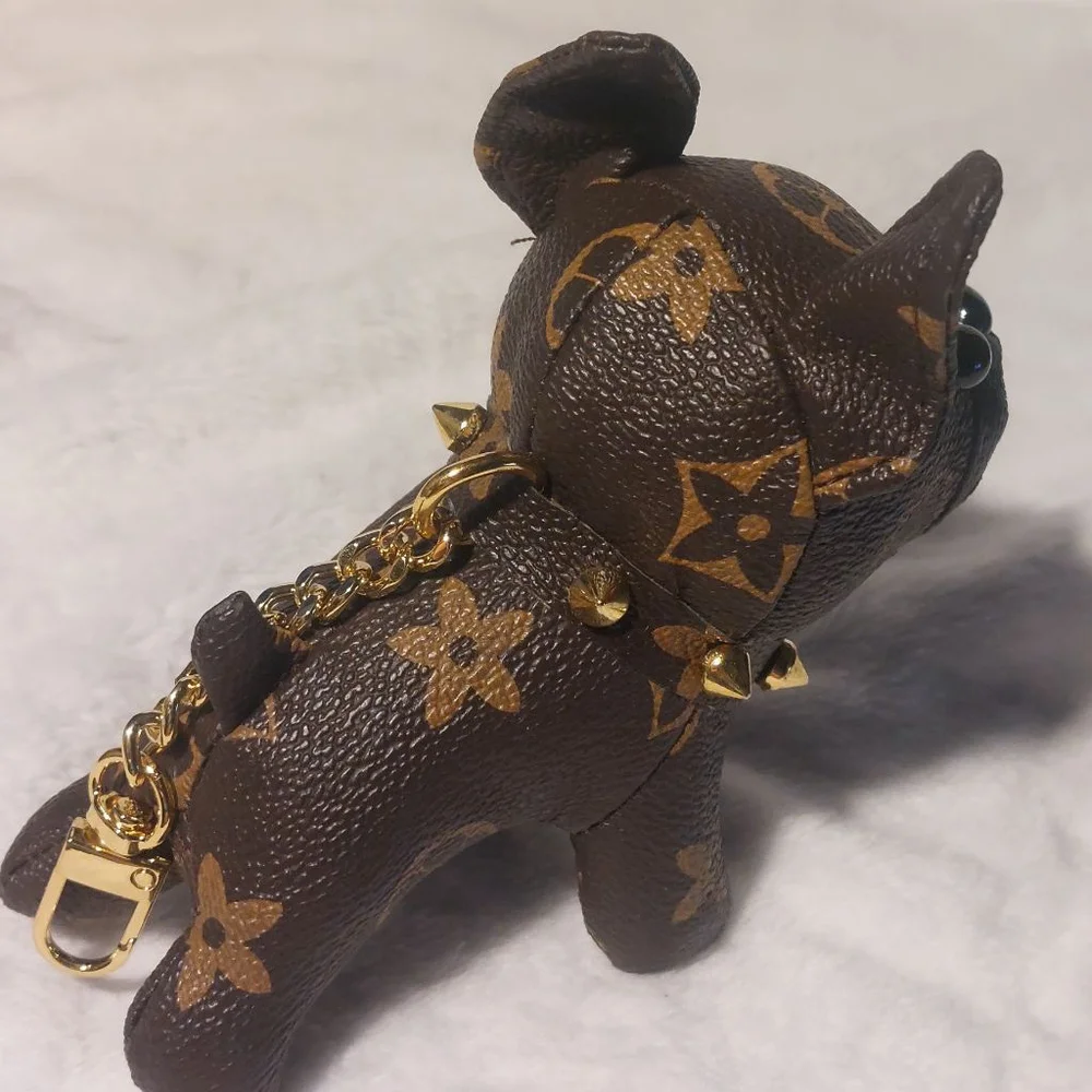 Mother of all Frenchie Brown and Gold Frenchie dog Charm